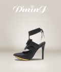 FAN TASSEL DZUGUDINI SLING -BACK TIE PUMP