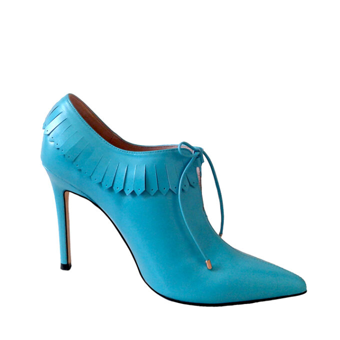 FRONT TIE INDLOVU FRINGE BOOTIE