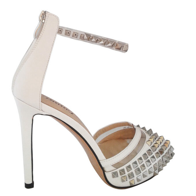 OPEN GUMSU 2 LEATHER PLEXI SANDAL