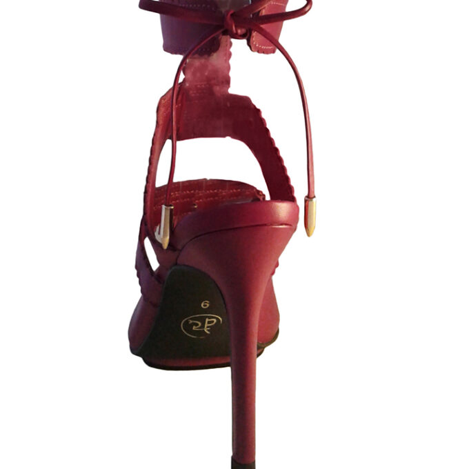 FAN TASSLE DZUGUDINI SLING -BACK TIE PUMP