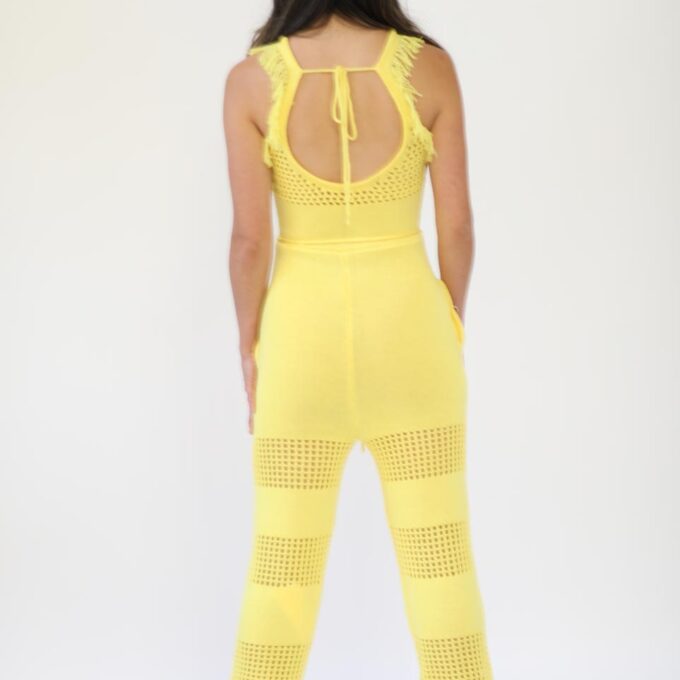 Crochet Jumper Sunrise Yellow